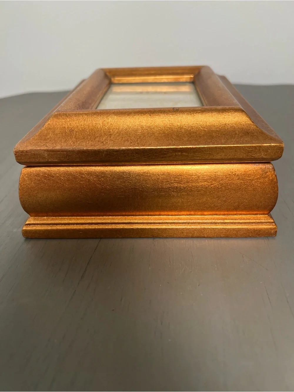 Vintage music box photo frame. The San Francisco Music Box Co. 3 1/2 x 5“